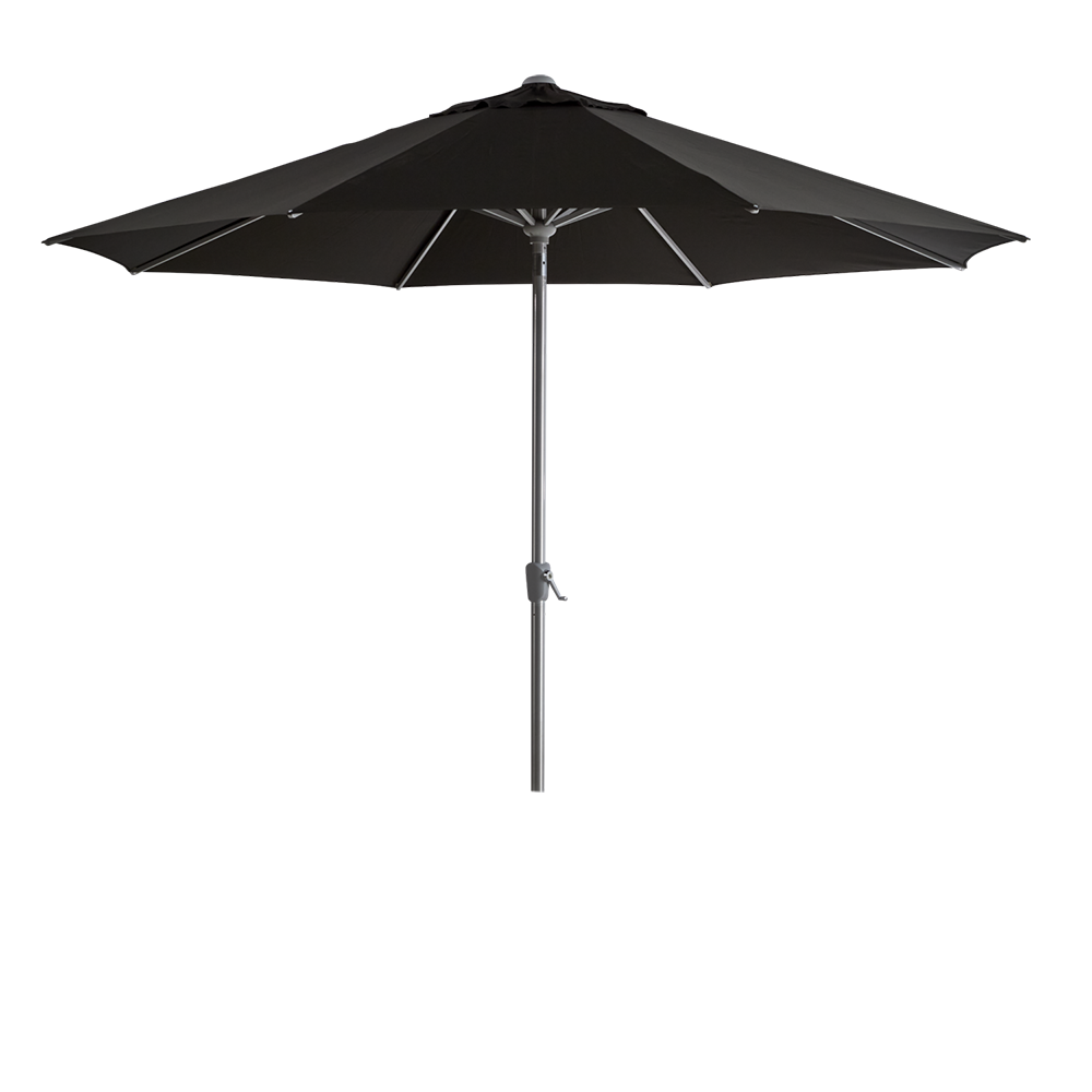 ABRIOLA Parasol 330 Cm sort Brafab K b Din Nye Parasol Fra Hult ns
